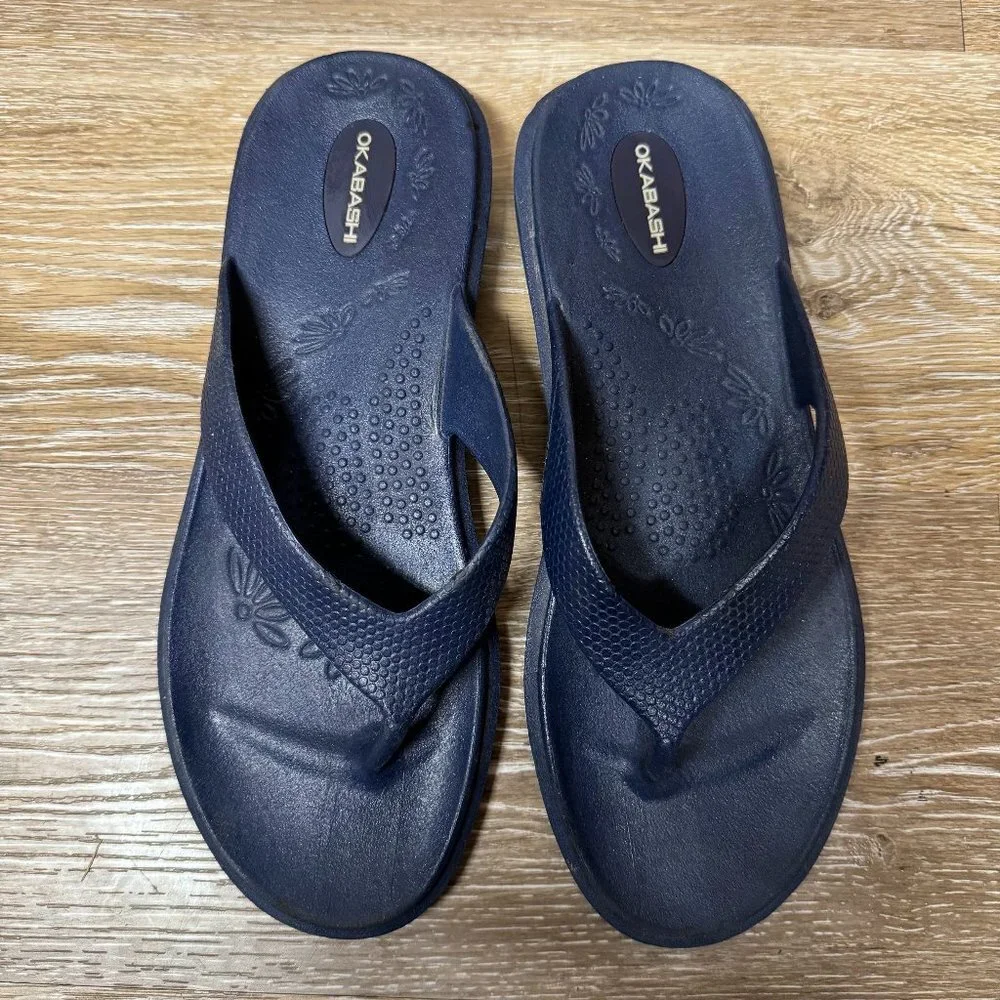 Okabashi Surf Flip Flops Men's (see picture for size)
